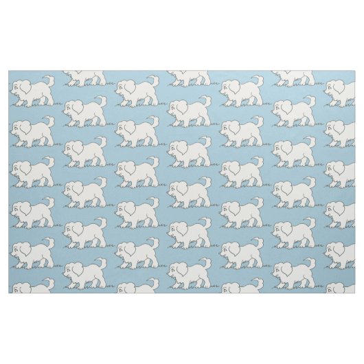 Toms Welpenstoff Stoff (Fat Quarter (45,7 x 55,9 cm))
