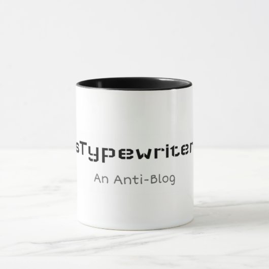 TomsTypewriter.com Tasse (Zentrum)