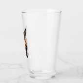 Tomte mit Horned Hat Viking Glass Glas (Links)