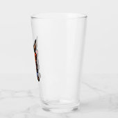 Tomte mit Rotbart-Wikingglas Glas (Links)