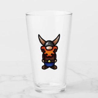 Tomte mit Rotbart-Wikingglas Glas