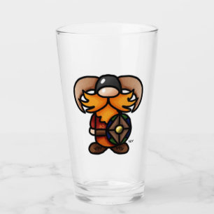 Tomte Viking Frey Glass Glas
