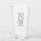 Tomte Viking Olf Glass Glas (Rückseite)
