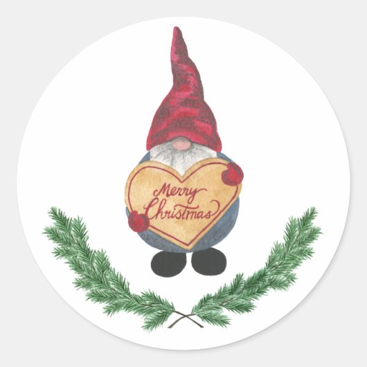 Tomten Sticker (Vorderseite)