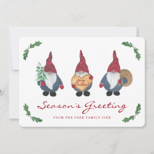 Tomten Weihnachtskarte Feiertagskarte