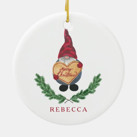 Tomten Weihnachtsschmuck (Hinten)