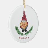 Tomten Weihnachtsverzierung Keramik Ornament (Rechts)