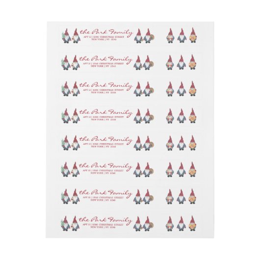 Tomten Wrap um Rückgabezeichen (Bogen)