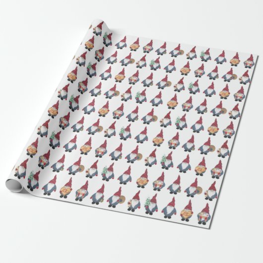 Tomten Wrapping Paper Geschenkpapier (Ungerollt)