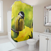 Tomtit - bis zur Saison verkleidet Duschvorhang (Beispiel)