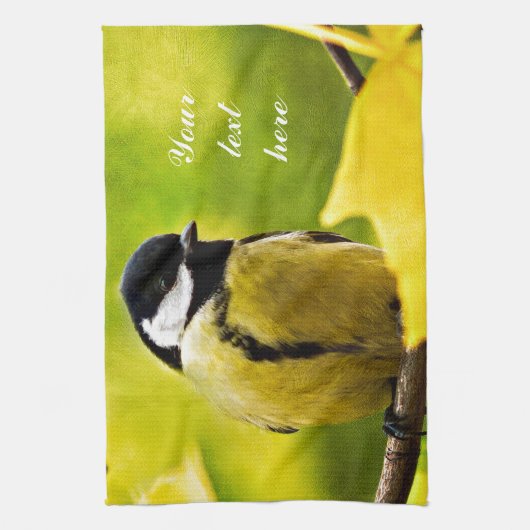 Tomtit - bis zur Saison verkleidet Handtuch (Vertikal)