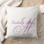 Ton an Tonmonogrammen Kissen (Decke)