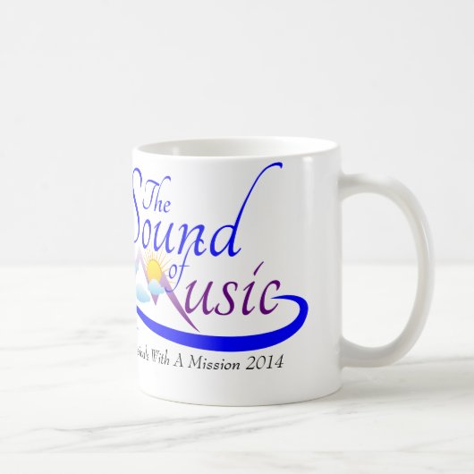 Ton der Musik-GedenkTasse Kaffeetasse (Rechts)