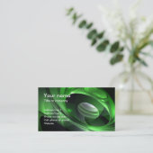 Ton des Grüns Visitenkarte (Stehend Vorderseite)