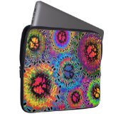 Ton färbt psychedelisch laptopschutzhülle (Vorne Rechts)