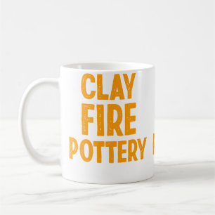 Ton-Feuer-Töpferei Kaffeetasse