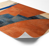 Ton-Horizon-Kunstprint Poster (Ecke)