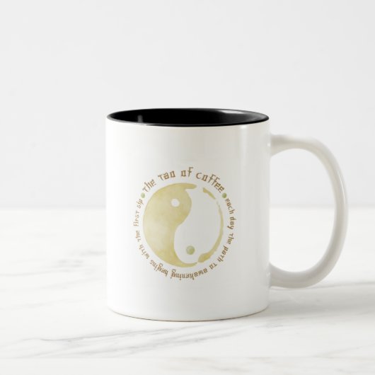 Ton Kaffee Zweifarbige Tasse (Rechts)