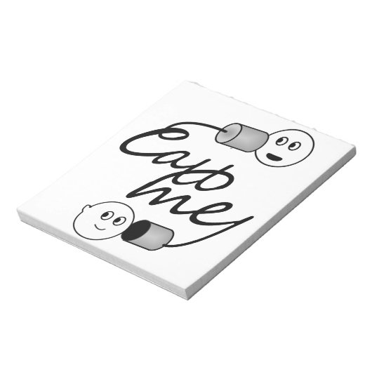 Ton kann mich anrufen notizblock (Rotiert)