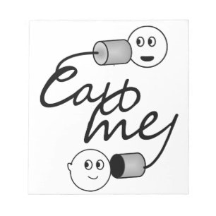 Ton kann mich anrufen notizblock