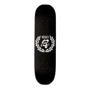 Ton-Lorbeer-Kranz-Skateboard des Affe-2 Skateboard