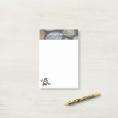 Ton-Puzzlespiel der Erde4 bessert Post-it Klebezettel (Auf Schreibtisch)