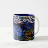 TON-SCHALE DES LA-SYLPHIDE ZWEI ZWEIFARBIGE TASSE (VorderseiteRechts)