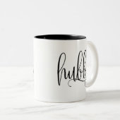 Ton-Tasse des Hubby-zwei Zweifarbige Tasse (VorderseiteRechts)