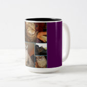 Ton-Tasse DezizWorld Collagen-2 Zweifarbige Tasse (VorderseiteRechts)