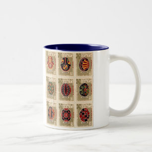 Ton-Tasse Pysanka Ukrainer-Ostern Egg2 zwei Zweifarbige Tasse