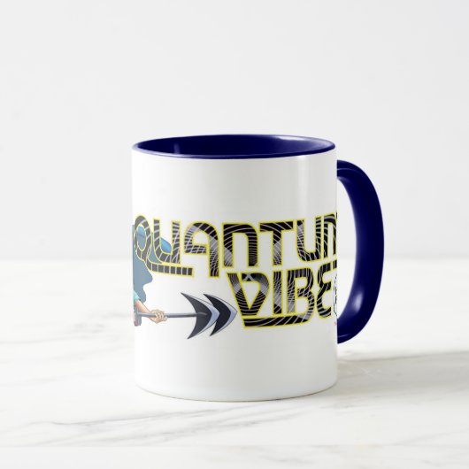 Ton-Tasse Quantumvibe-zwei Tasse (VorderseiteRechts)