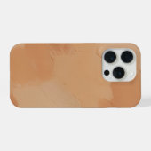 Ton Terrakotta Dämmerung – Warmer Wüstensand iPhone Hülle (Rückseite (Horizontal))