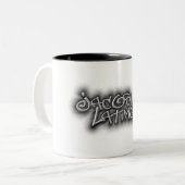Ton-Unterzeichnungs-Logo-Kaffee-Tasse Jakobs Zweifarbige Tasse (Vorderseite Links)