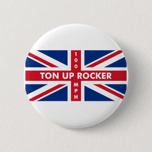 Ton Up Rocker Button