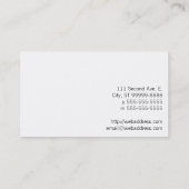 Ton Visitenkarte (Rückseite)