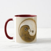 Ton zwei redete Tasse YinYang Friedenstauben an (Links)
