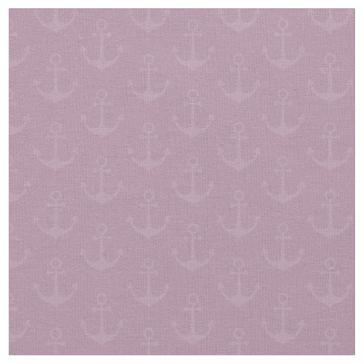 Tonal Anchors auf Hellgrau Magenta Stoff (Nahaufnahme)