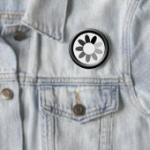 Tonal-Blume-Design Button (Beispiel)