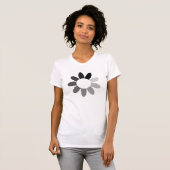 Tonal-Blume-T - Shirt - individuell angepasst (Vorne ganz)