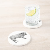 Tonal Bulldog Untersetzer (Seite)