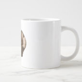 Tonal Clay Slip Casting Artisan Texture Jumbo-Tasse (Rechts)