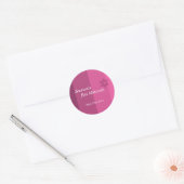 Tonal Rose Bat Mitzvah Sticker (Umschlag)