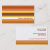 Tonal Streifen-Visitenkarte Visitenkarte (Vorne/Hinten)