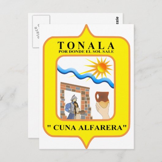 Tonala, Mexiko Postkarte (Vorne/Hinten)