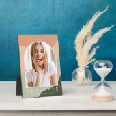 Tonalstreifen-Abschluss Foto halten Fotoplatte (Seite)