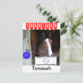 Tonasah Postkarte (Stehend Vorderseite)