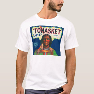 Tonasket Apple beschriften - Tonasket, WA T-Shirt