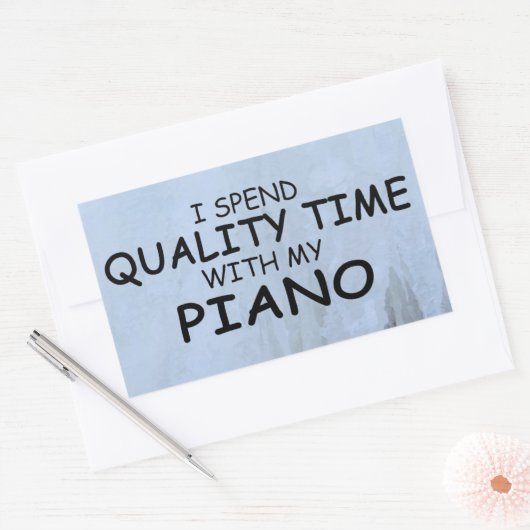 Tonaufkleber Rechteckiger Aufkleber (Umschlag)