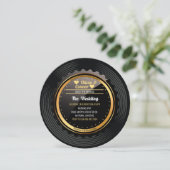 Tonaufzeichnung | Einladung zum Hochzeitsfeiern (Stehend Vorderseite)