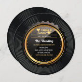 Tonaufzeichnung | Einladung zum Hochzeitsfeiern (Vorne/Hinten)